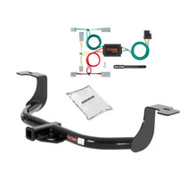 11 - 12 Honda Accord Coupe Curt 1-1/4", Class 1 Trailer Tow Hitch + 4-flat Wiring Kit 11085