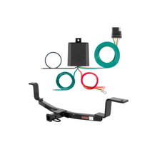 01 - 06 Hyundai Elantra Sedan Curt 1-1/4", Class 1 Trailer Tow Hitch + 4-flat Wiring Kit 11220-2