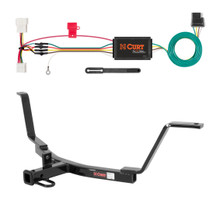 2012 - 2016 Honda CR-V Curt 1-1/4", Class 1 Trailer Tow Hitch + 4-flat Wiring Kit 11555