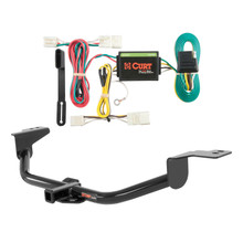 11 - 15 Hyundai Elantra Sedan Excluding Limited Curt 1-1/4", Class 1 Trailer Tow Hitch + 4-flat Wiring Kit 11303