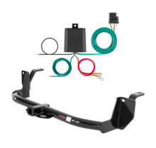 2012 Honda Crosstour Curt 1-1/4", Class 1 Trailer Tow Hitch + 4-flat Wiring Kit 11002