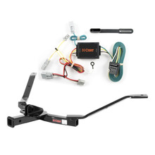 06 - 07 Honda Accord Frame mount Curt 1-1/4", Class 1 Trailer Tow Hitch + 4-flat Wiring Kit 11327