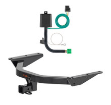 2023 - 2026 Honda Pilot Curt 2", Class 3 Trailer Tow Hitch + 4-flat Wiring Kit 13472