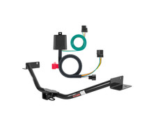 10 - 12 Hyundai Santa Fe Curt 2", Class 3 Trailer Tow Hitch + 4-flat Wiring Kit 13073=4