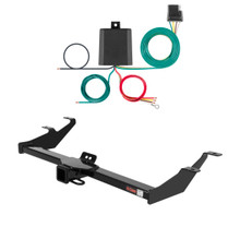 2005 - 2006 Honda Element Excluding SC Curt 2", Class 3 Trailer Tow Hitch + 4-flat Wiring Kit 13574