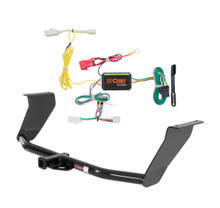 2015 - 2016 Hyundai Genesis Excluding 5.0 Curt 1-1/4", Class 2 Trailer Tow Hitch + 4-flat Wiring Kit 12086