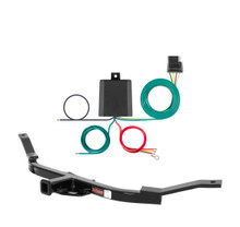2005 - 2006 Honda Element Excluding SC Curt 1-1/4", Class 1 Trailer Tow Hitch + 4-flat Wiring Kit 11700