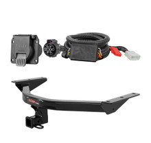 2016 - 2022 Honda Pilot Curt 2", Class 3 Trailer Tow Hitch + 7-way Wiring Kit 13146
