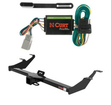 2003 - 2004 Honda Element Excluding SC Curt 2", Class 3 Trailer Tow Hitch + 4-flat Wiring Kit 13574