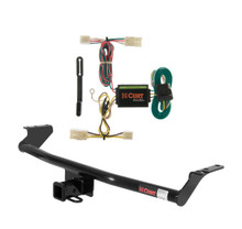 2001 - 2006 Hyundai Santa Fe Curt 2", Class 3 Trailer Tow Hitch + 4-flat Wiring Kit 13505