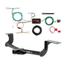 2016 - 2022 Honda HR-V Curt 1-1/4", Class 1 Trailer Tow Hitch + 4-flat Wiring Kit 11416