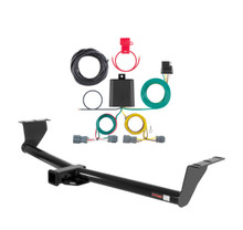 2007 - 2010 Hyundai Entourage Curt 2", Class 3 Trailer Tow Hitch + 4-flat Wiring Kit 13345