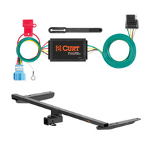 2018 - 2026 Honda Odyssey Curt 2", Class 3 Trailer Tow Hitch + 4-flat Wiring Kit 13523