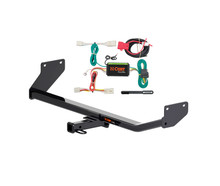 17 - 22 Hyundai Ioniq Excluding Electric or Plug-In Curt 1-1/4", Class 1 Trailer Tow Hitch + 4-flat Wiring Kit 11486-1