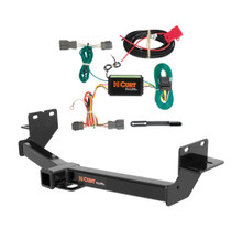 2013 - 2018 Hyundai Santa Fe Curt 2", Class 3 Trailer Tow Hitch + 4-flat Wiring Kit 13153-3