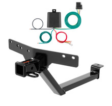 2000 - 2006 BMW X5 Curt 2", Class 3 Trailer Tow Hitch + 4-flat Wiring Kit 13162