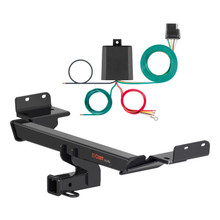 22 - 23 Jeep Compass Curt 2", Class 3 Trailer Tow Hitch + 4-flat Wiring Kit 13363