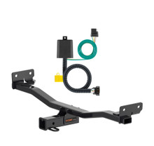 2022 - 2024 Hyundai Tucson Curt 2", Class 3 Trailer Tow Hitch + 4-flat Wiring Kit 13485
