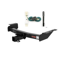 05 - 07 Buick Terraza Curt 2", Class 3 Trailer Tow Hitch + 4-flat Wiring Kit 13344