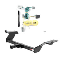 2006 - 2009 Buick Lucerne Curt 1-1/4", Class 2 Trailer Tow Hitch + 4-flat Wiring Kit 12044