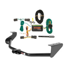 2012 - 2017 Hyundai Veloster Curt 1-1/4", Class 1 Trailer Tow Hitch + 4-flat Wiring Kit 11254