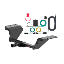 2018 - 2020 Buick Regal Sportback Excluding AWD Curt 1-1/4", Class 2 Trailer Tow Hitch + 4-flat Wiring Kit 12185