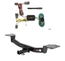 2005 - 2009 Hyundai Tucson Curt 1-1/4", Class 2 Trailer Tow Hitch + 4-flat Wiring Kit 12126