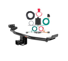 16 - 18 Hyundai Tucson Excluding Night Curt 2", Class 3 Trailer Tow Hitch + 4-flat Wiring Kit 13240