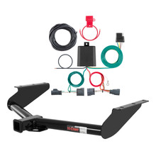 08 - 12 Jeep Liberty Curt 2", Class 3 Trailer Tow Hitch + 4-flat Wiring Kit 13245