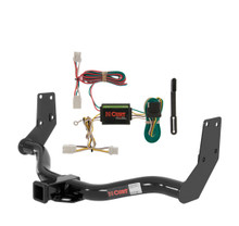 1997 - 2003 Infiniti QX4 Curt 2", Class 3 Trailer Tow Hitch + 4-flat Wiring Kit 13156