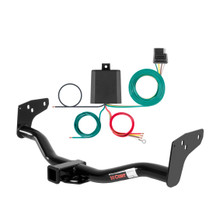 1982 - 1984 Chevrolet S10 Curt 2", Class 3 Trailer Tow Hitch + 4-flat Wiring Kit 13132