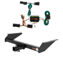 2002 - 2007 Jeep Liberty Curt 2", Class 3 Trailer Tow Hitch + 4-flat Wiring Kit 13044