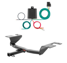 2016 - 2019 Buick Cascada Curt 1-1/4", Class 1 Trailer Tow Hitch + 4-flat Wiring Kit 11441