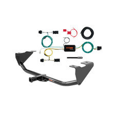 2015 Jeep Renegade Excluding 4WD Curt 1-1/4", Class 2 Trailer Tow Hitch + 4-flat Wiring Kit 12138