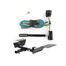 2006 - 2013 Chevrolet Impala Curt 1-1/4", Class 2 Trailer Tow Hitch + 4-flat Wiring Kit 12252