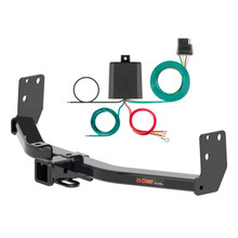 10 - 16 Cadillac SRX Curt 2", Class 3 Trailer Tow Hitch + 4-flat Wiring Kit 13002