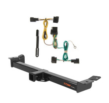 1998 - 2006 Jeep Wrangler TJ Curt 2", Class 3 Trailer Tow Hitch + 4-flat Wiring Kit 13408