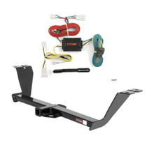 2006 - 2010 Kia Optima Curt 1-1/4", Class 1 Trailer Tow Hitch + 4-flat Wiring Kit 11351