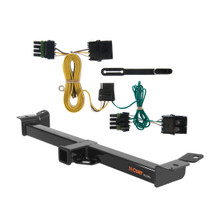 1997 Jeep Wrangler TJ Curt 2", Class 3 Trailer Tow Hitch + 4-flat Wiring Kit 13408