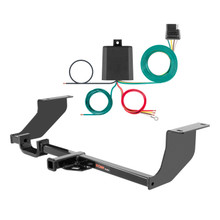 17 - 20 Chevrolet Sonic Hatchback, RS Curt 1-1/4", Class 1 Trailer Tow Hitch + 4-flat Wiring Kit 11398