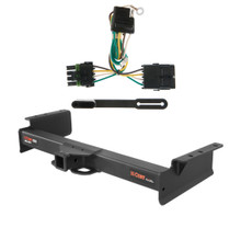 2003 - 2006 Chevrolet Suburban Curt 2", Class 5 Trailer Tow Hitch + 4-flat Wiring Kit 15324