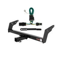 85 - 97 Chevrolet S10 Curt 2", Class 3 Trailer Tow Hitch + 4-flat Wiring Kit 13021
