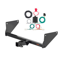 21 - 24 Toyota RAV4 Prime Curt 2", Class 3 Trailer Tow Hitch + 4-flat Wiring Kit 13615