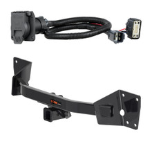 2020 - 2025 Cadillac XT6 Curt 2", Class 3 Trailer Tow Hitch + 7-way Wiring Kit 13482