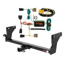 2007 Dodge Caliber Excluding SRT Curt 1-1/4", Class 1 Trailer Tow Hitch + 4-flat Wiring Kit 11006