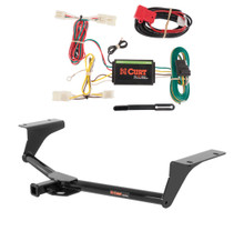 2006 - 2012 Toyota RAV4 Curt 1-1/4", Class 2 Trailer Tow Hitch + 4-flat Wiring Kit 12108