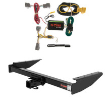 1994 - 1998 Jeep Grand Cherokee Curt 2", Class 3 Trailer Tow Hitch + 4-flat Wiring Kit 13048