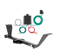 2006 - 2010 Kia Magentis Curt 1-1/4", Class 1 Trailer Tow Hitch + 4-flat Wiring Kit 11351