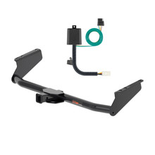 21 - 24 Toyota Sienna Curt 2", Class 3 Trailer Tow Hitch + 4-flat Wiring Kit 13470