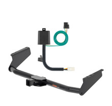 2021 - 2025 Toyota Sienna Curt 2", Class 3 Trailer Tow Hitch + 4-flat Wiring Kit 13470